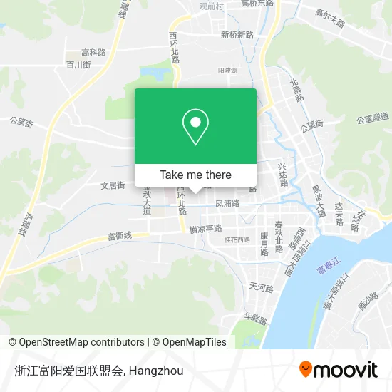 浙江富阳爱国联盟会 map