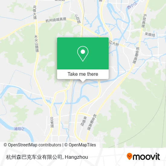 杭州森巴克车业有限公司 map