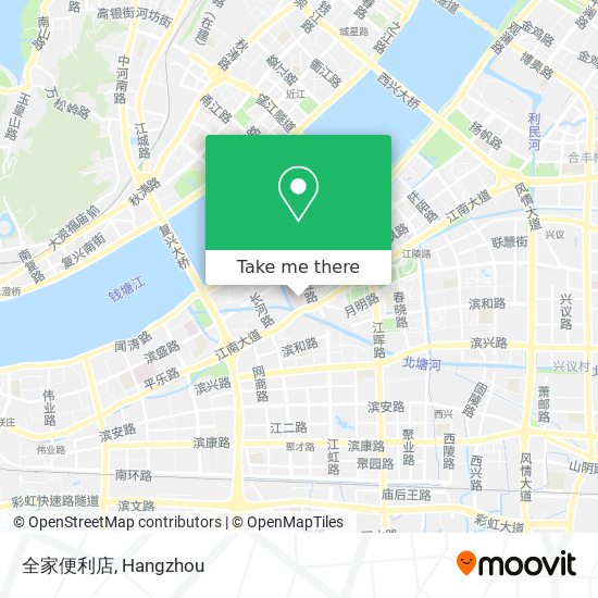 全家便利店 map