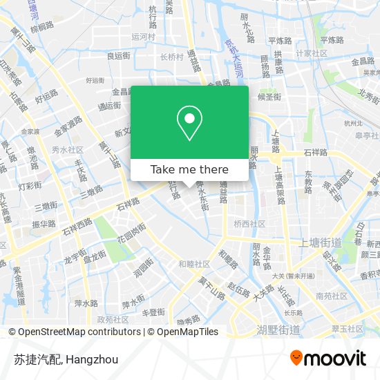 苏捷汽配 map