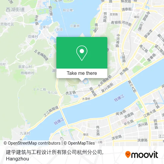 建学建筑与工程设计所有限公司杭州分公司 map