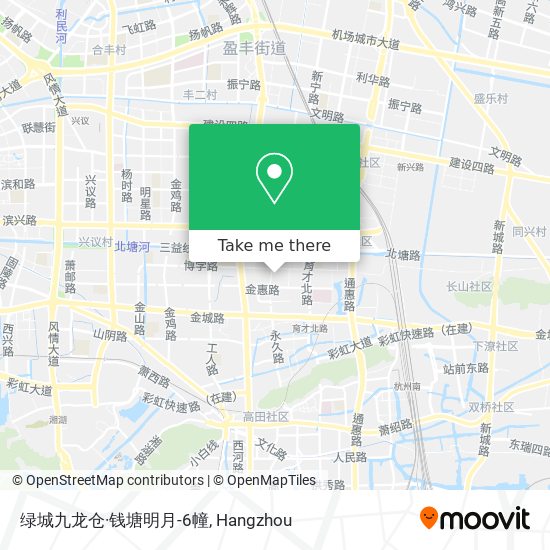 绿城九龙仓·钱塘明月-6幢 map
