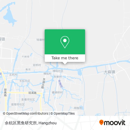 余杭区黑鱼研究所 map