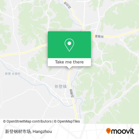 新登钢材市场 map