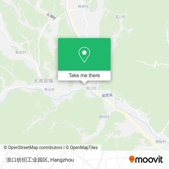 浪口纺织工业园区 map