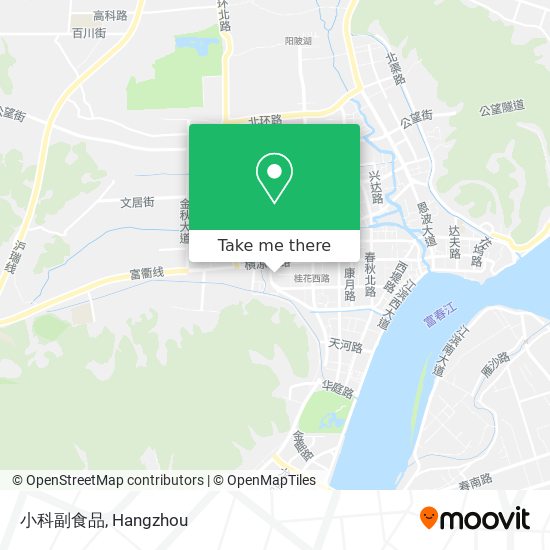 小科副食品 map