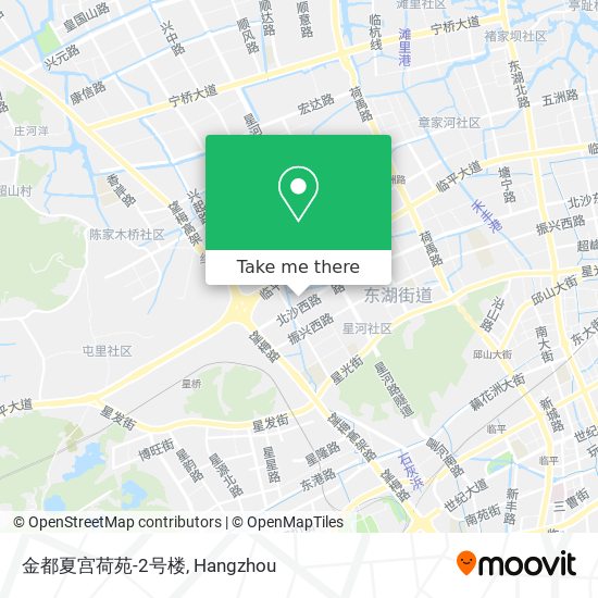 金都夏宫荷苑-2号楼 map