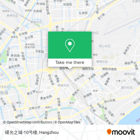 曙光之城-10号楼 map
