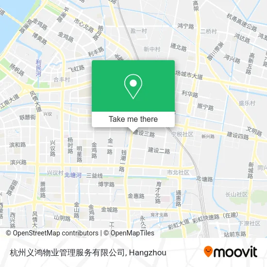 杭州义鸿物业管理服务有限公司 map