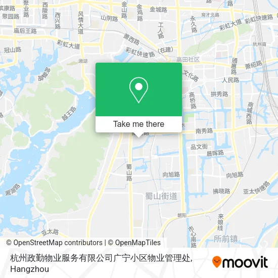 杭州政勤物业服务有限公司广宁小区物业管理处 map