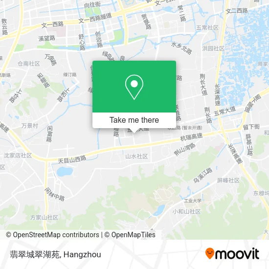 翡翠城翠湖苑 map