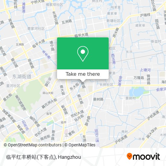 临平红丰桥站(下客点) map