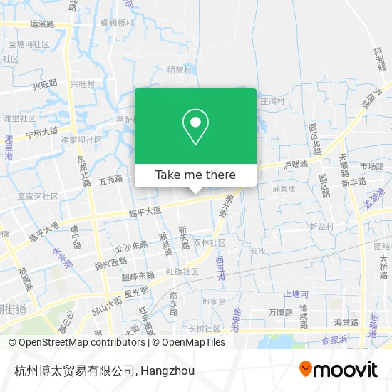 杭州博太贸易有限公司 map