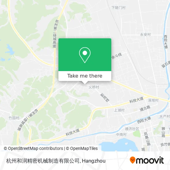 杭州和润精密机械制造有限公司 map