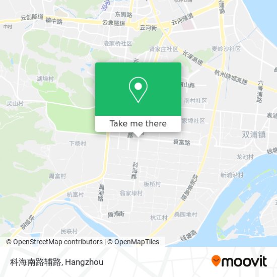 科海南路辅路 map