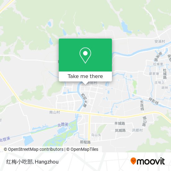 红梅小吃部 map