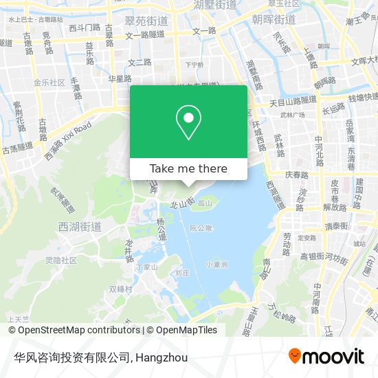 华风咨询投资有限公司 map