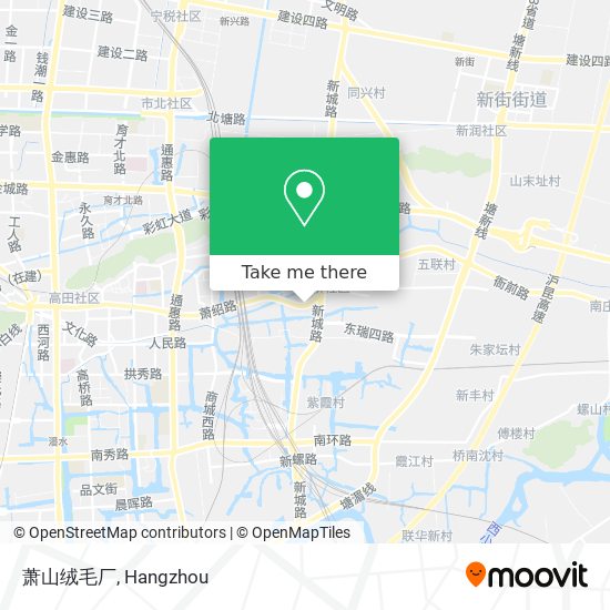 萧山绒毛厂 map