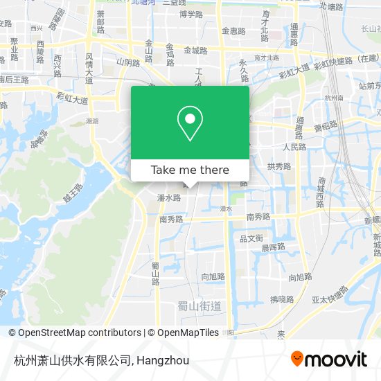 杭州萧山供水有限公司 map