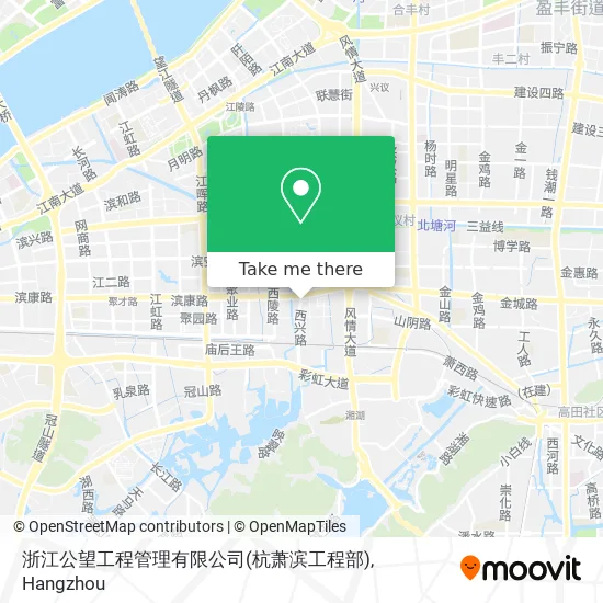 浙江公望工程管理有限公司(杭萧滨工程部) map