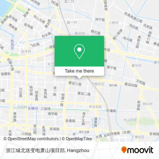 浙江城北送变电萧山项目部 map