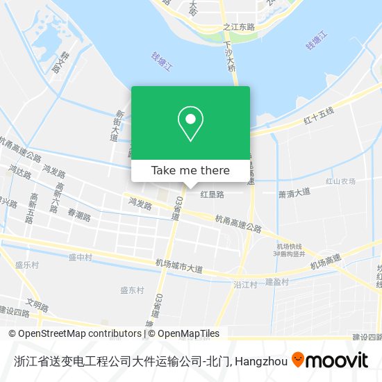 浙江省送变电工程公司大件运输公司-北门 map