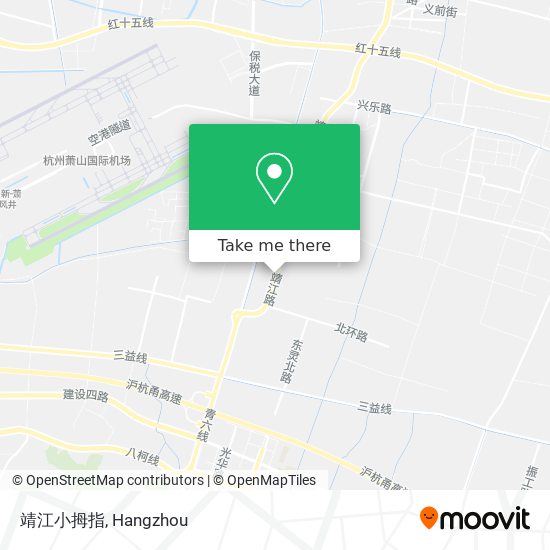 靖江小拇指 map