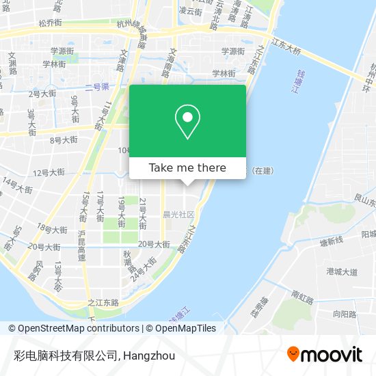 彩电脑科技有限公司 map