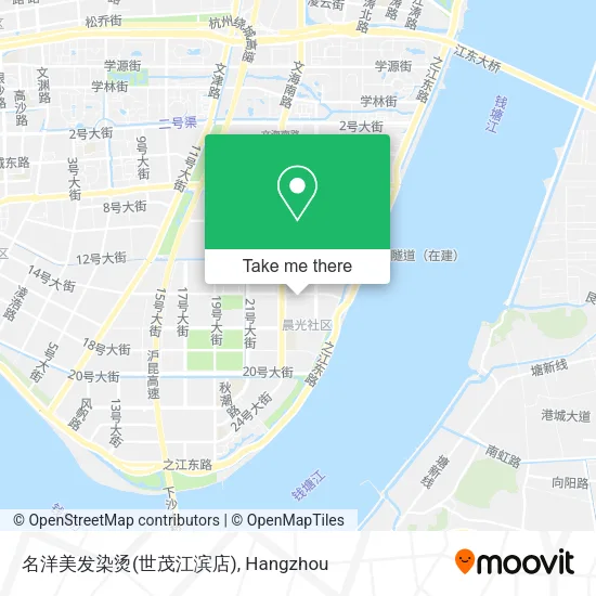 名洋美发染烫(世茂江滨店) map
