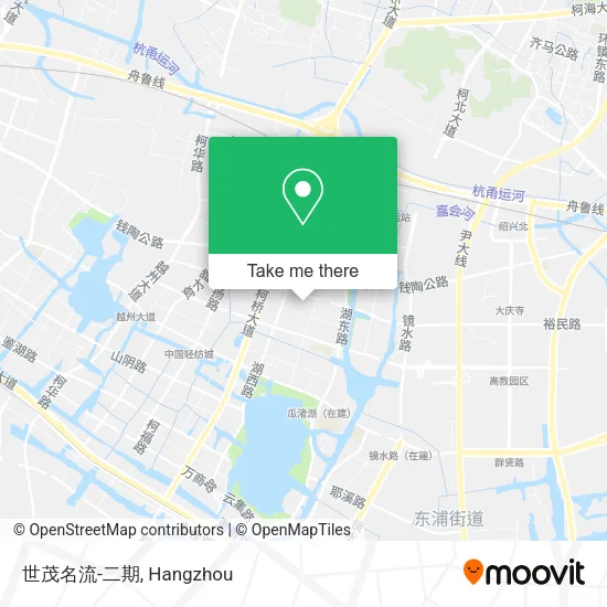 世茂名流-二期 map