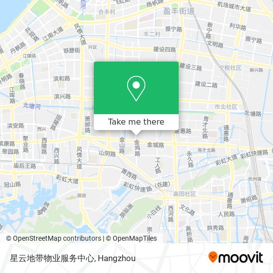 星云地带物业服务中心 map