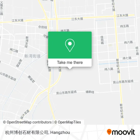 杭州博创石材有限公司 map