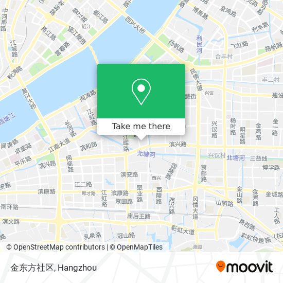 金东方社区 map