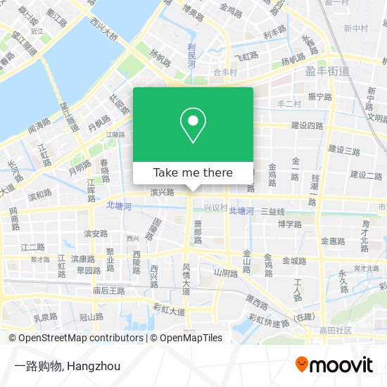 一路购物 map