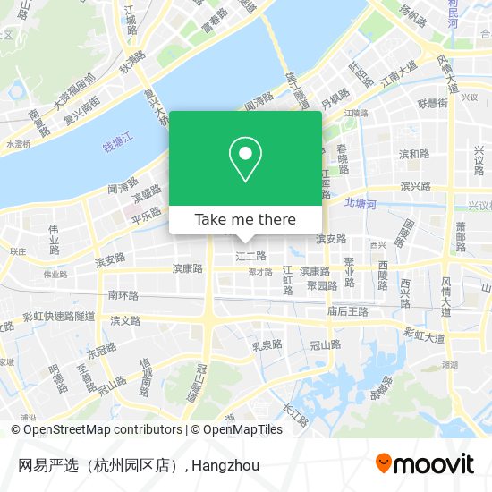 网易严选（杭州园区店） map