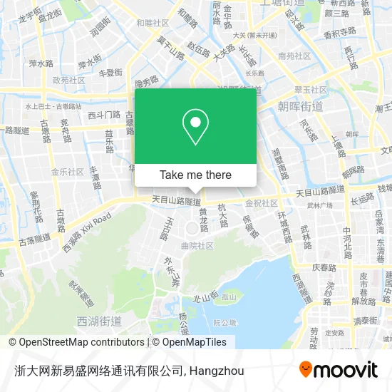 浙大网新易盛网络通讯有限公司 map