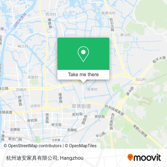 杭州迪安家具有限公司 map