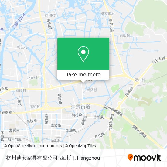 杭州迪安家具有限公司-西北门 map