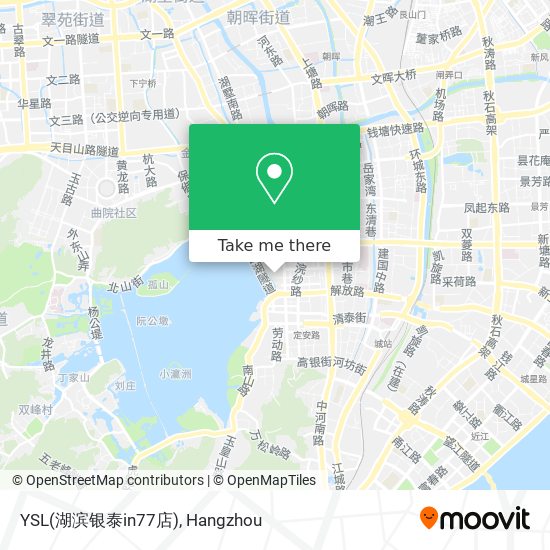 YSL(湖滨银泰in77店) map