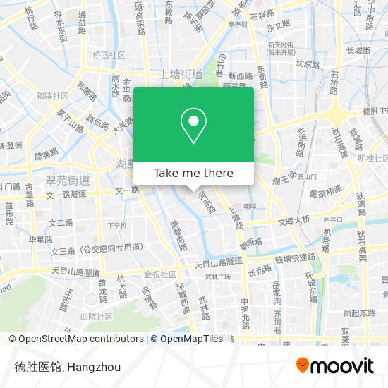 德胜医馆 map