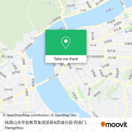 钱塘山水学前教育集团浙新&西浦分园-西南门 map