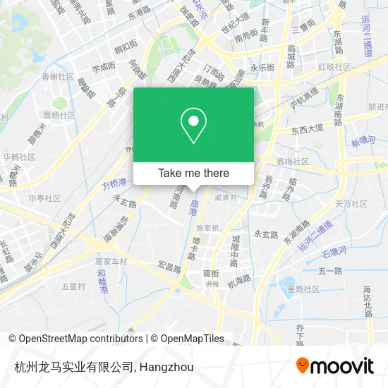 杭州龙马实业有限公司 map