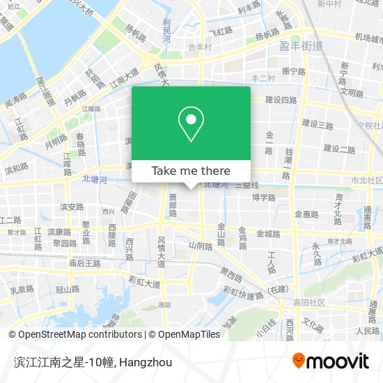 滨江江南之星-10幢 map