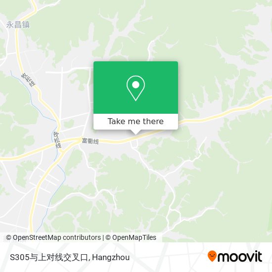 S305与上对线交叉口 map