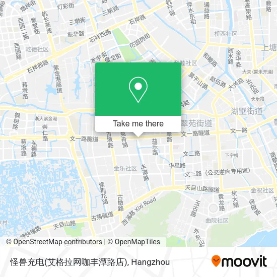 怪兽充电(艾格拉网咖丰潭路店) map