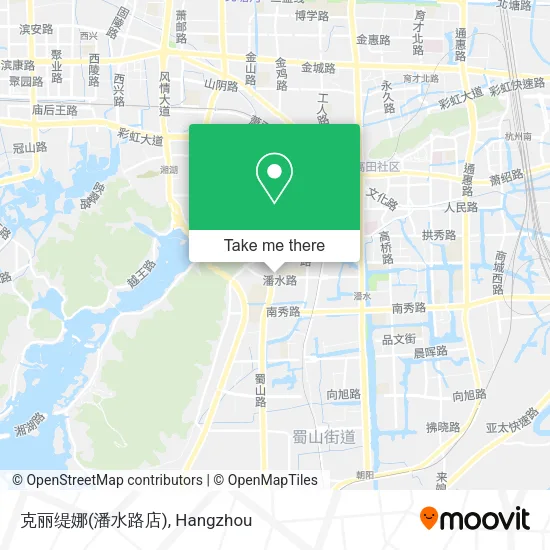 克丽缇娜(潘水路店) map