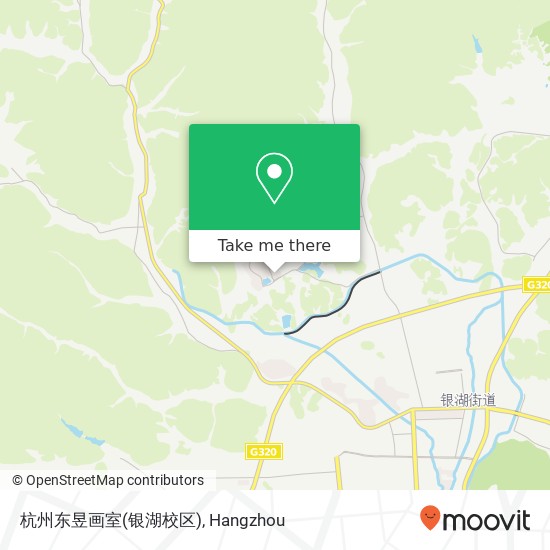 杭州东昱画室(银湖校区) map