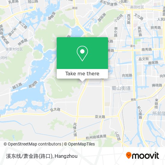 溪东线/萧金路(路口) map