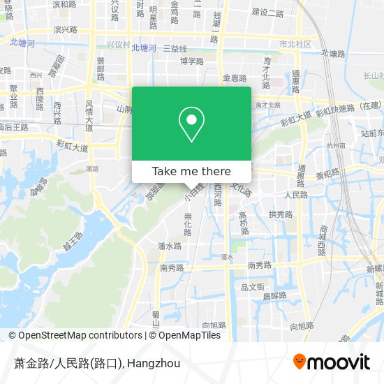 萧金路/人民路(路口) map