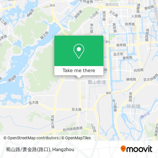 蜀山路/萧金路(路口) map